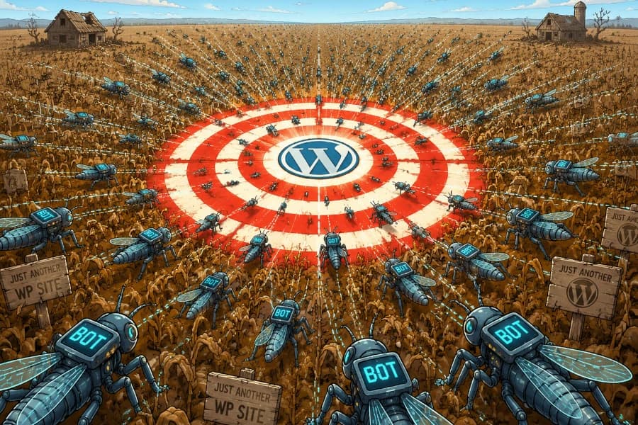Netbots επιτίθονται σε ιστοσελίδες WordPress.